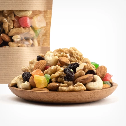 Фруктово-ореховая смесь нежареная